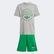 adidas Çocuk Yeşil / Gri Şort - T-Shirt Takımı