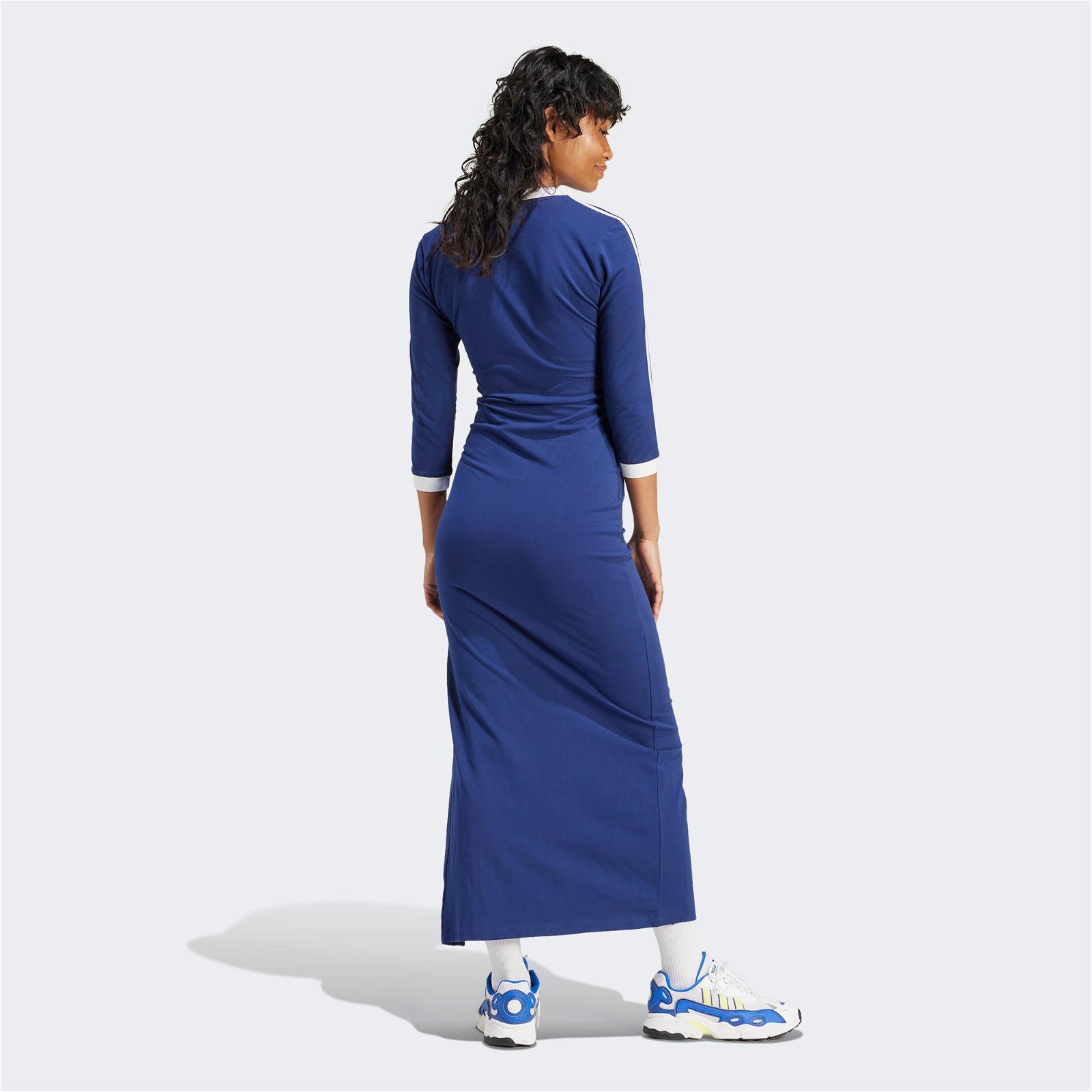 adidas Maxi Kadın Lacivert Elbise