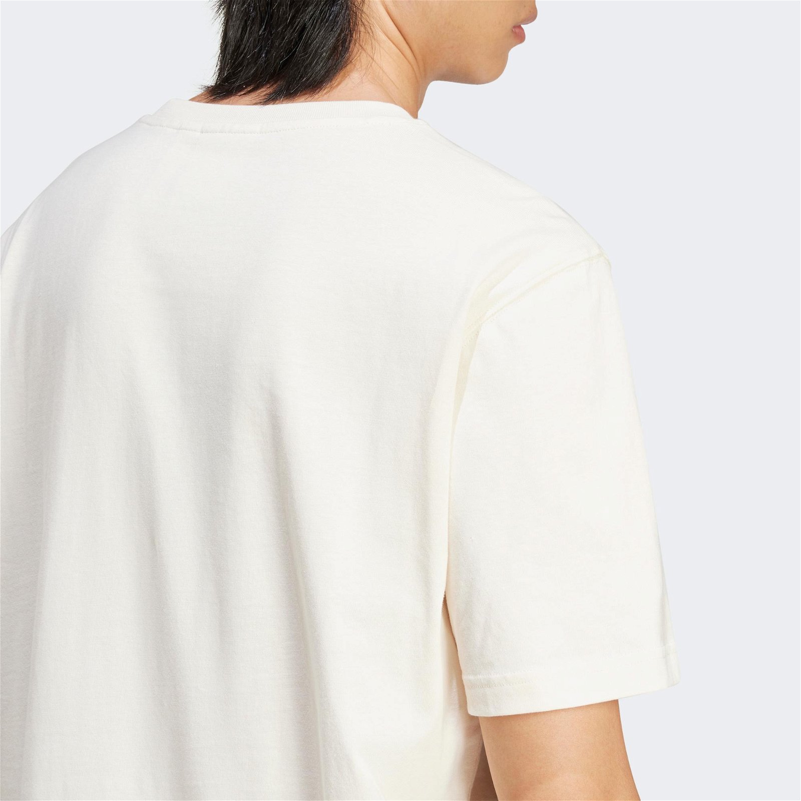 adidas Trefoil Erkek Beyaz T-Shirt