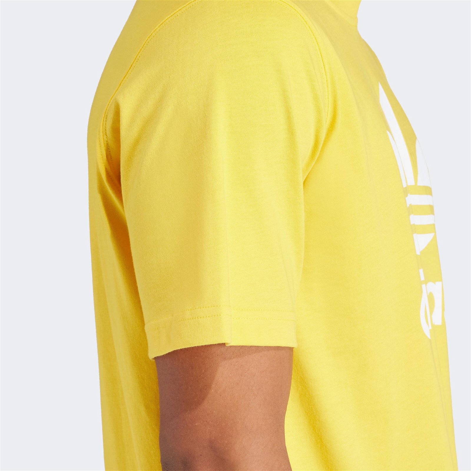 adidas Trefoil Erkek Sarı T-Shirt
