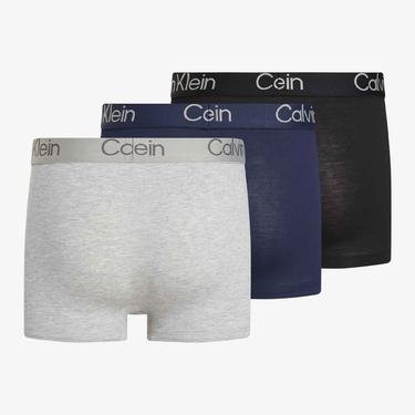  Calvin Klein Ultra-Soft Modern Erkek Renkli 3'lü Boxer