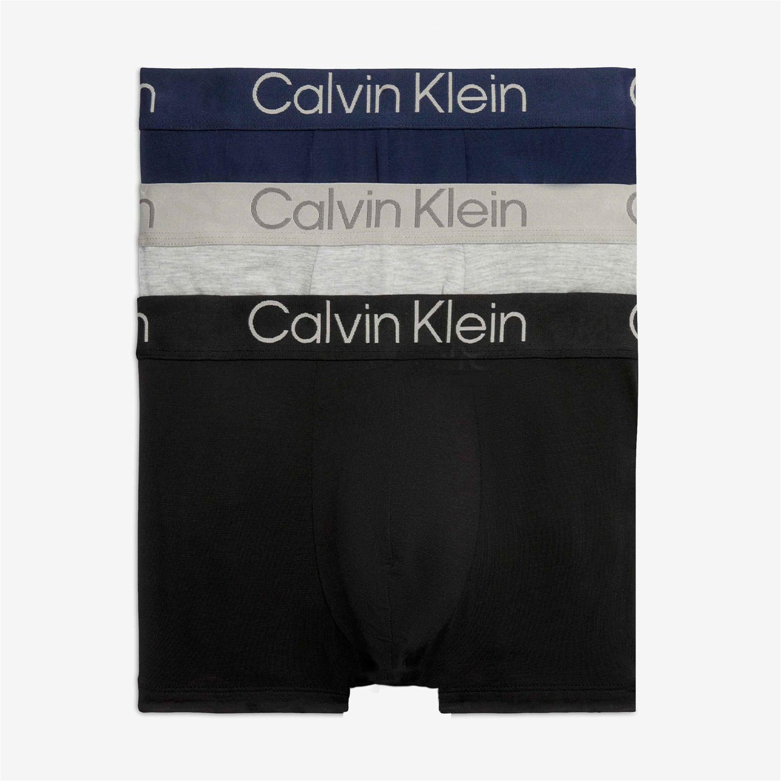 Calvin Klein Ultra-Soft Modern Erkek Renkli 3'lü Boxer