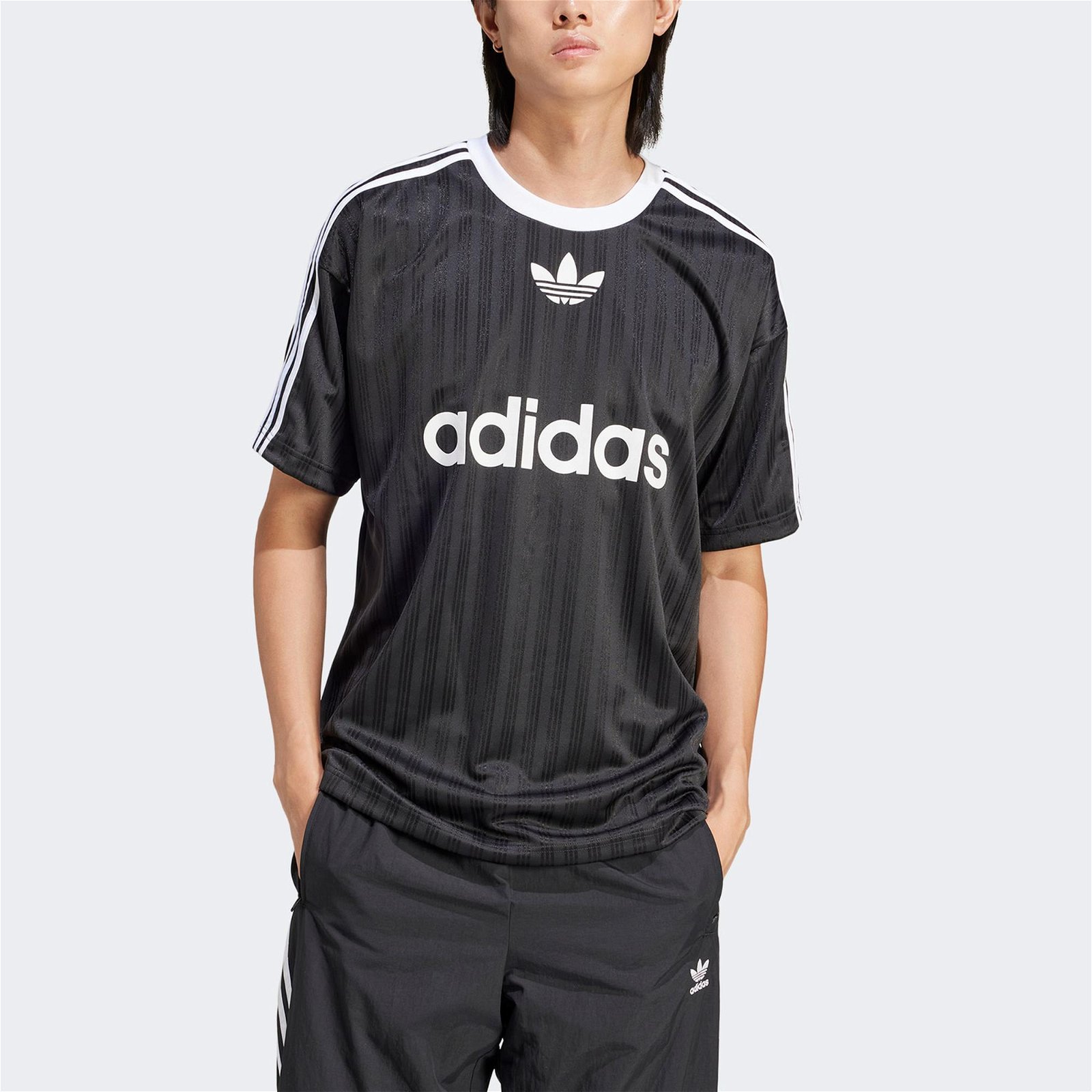 adidas Adicolor Poly Erkek Siyah T-Shirt