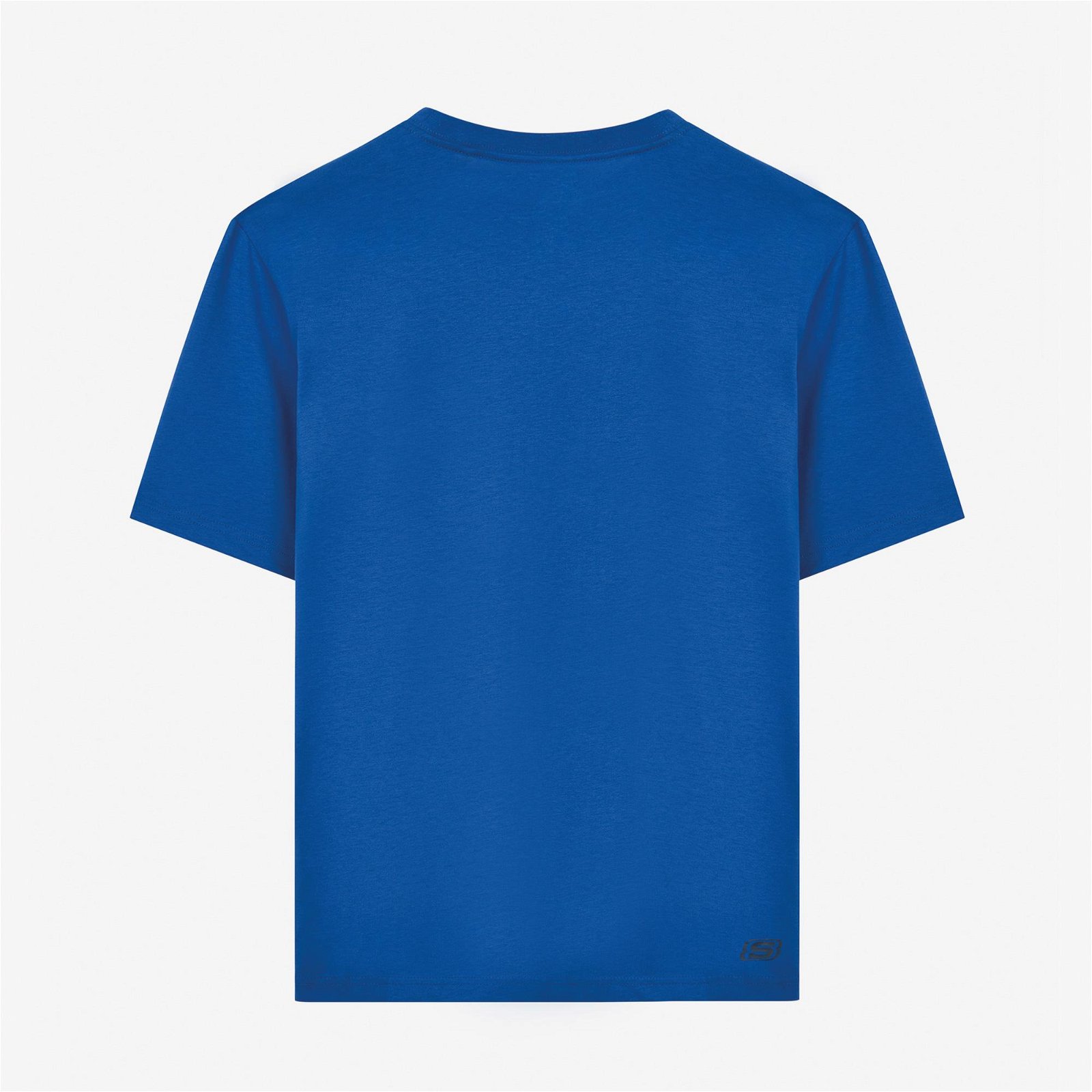 Skechers Essential Erkek Mavi T-Shirt