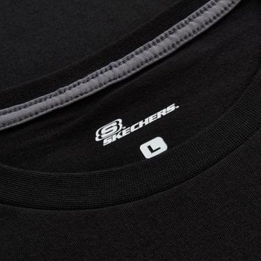  Skechers Essential Erkek Siyah T-Shirt