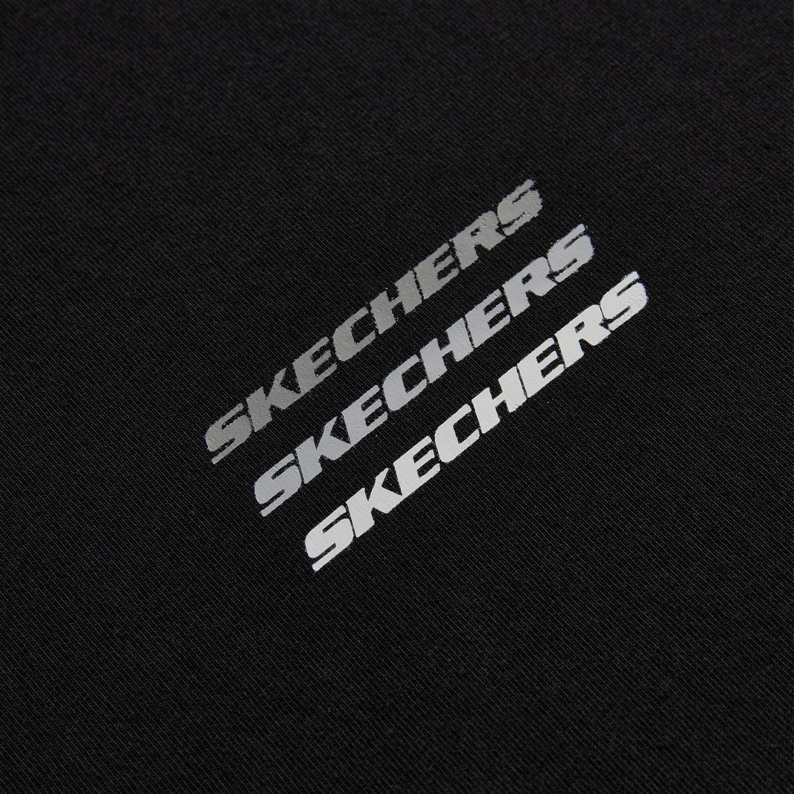 Skechers Essential Erkek Siyah T-Shirt