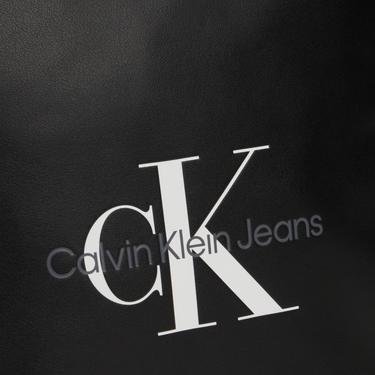  Calvin Klein Jeans Monogram Soft Erkek Siyah Omuz Çantası