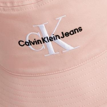  Calvin Klein Jeans Monogram Kadın Pembe Şapka