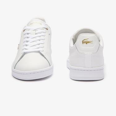  Lacoste Carnaby Pro Kadın Beyaz Sneaker