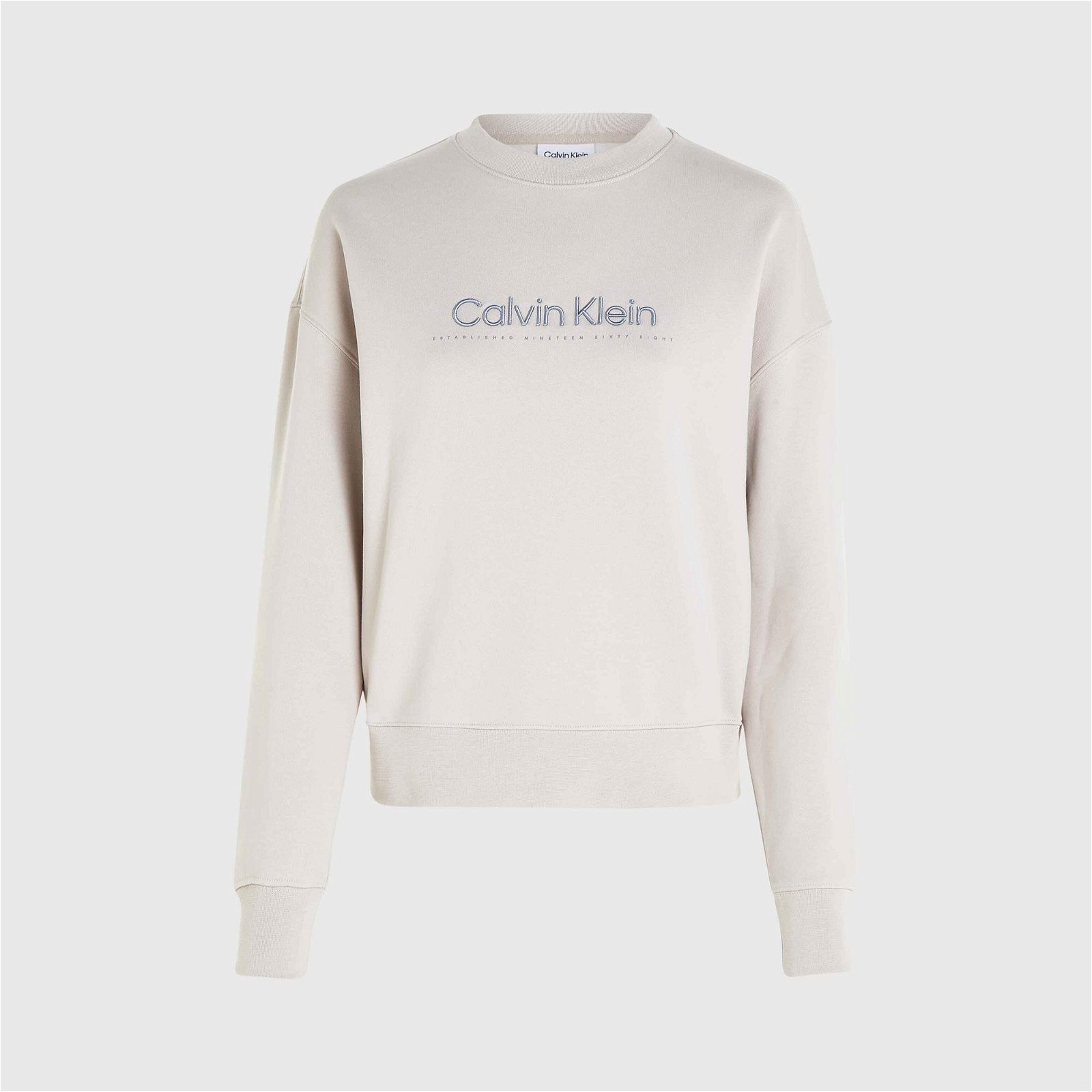 Calvin Klein Kadın Gri Sweatshirt