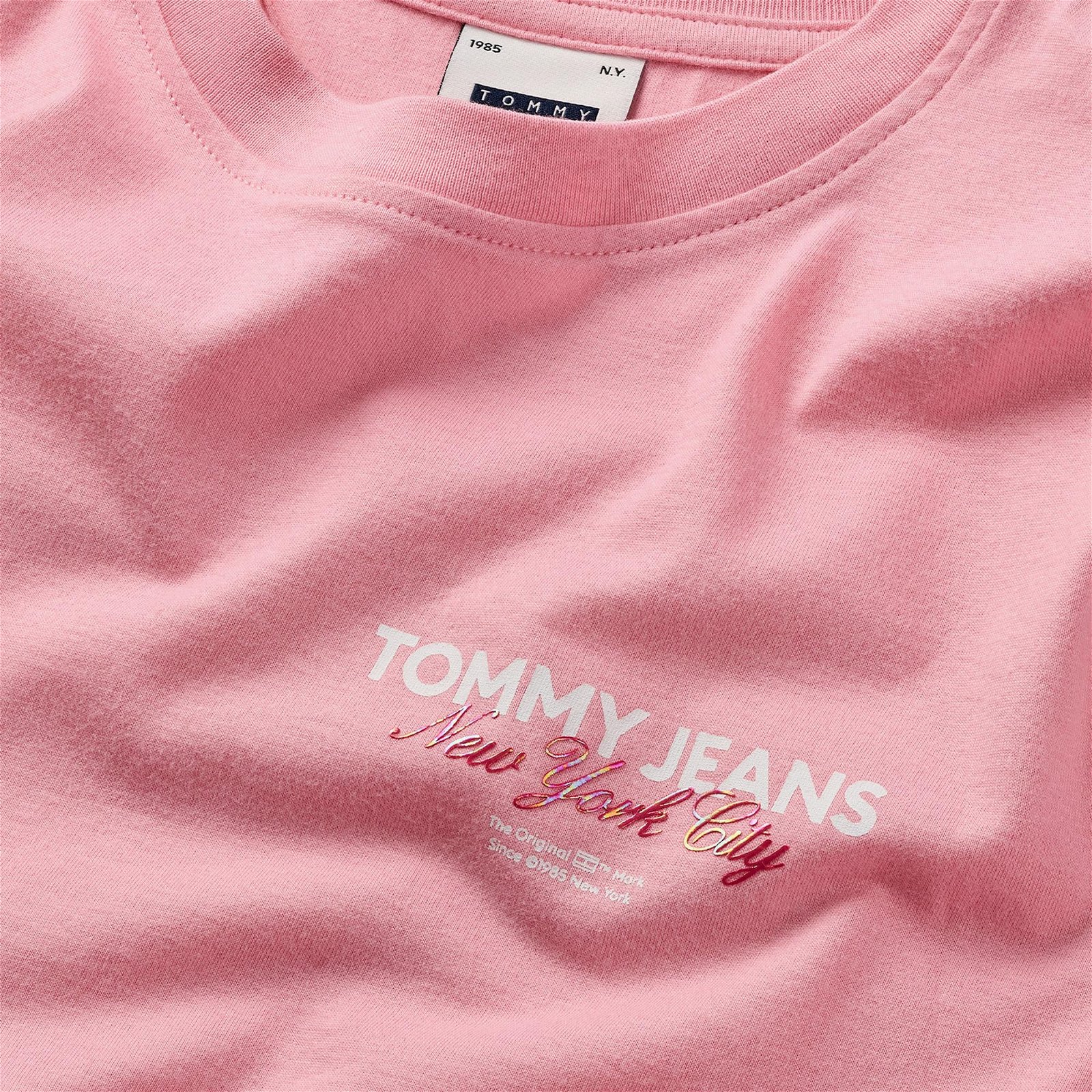 Tommy Hilfiger Kadın Pembe Tshirt