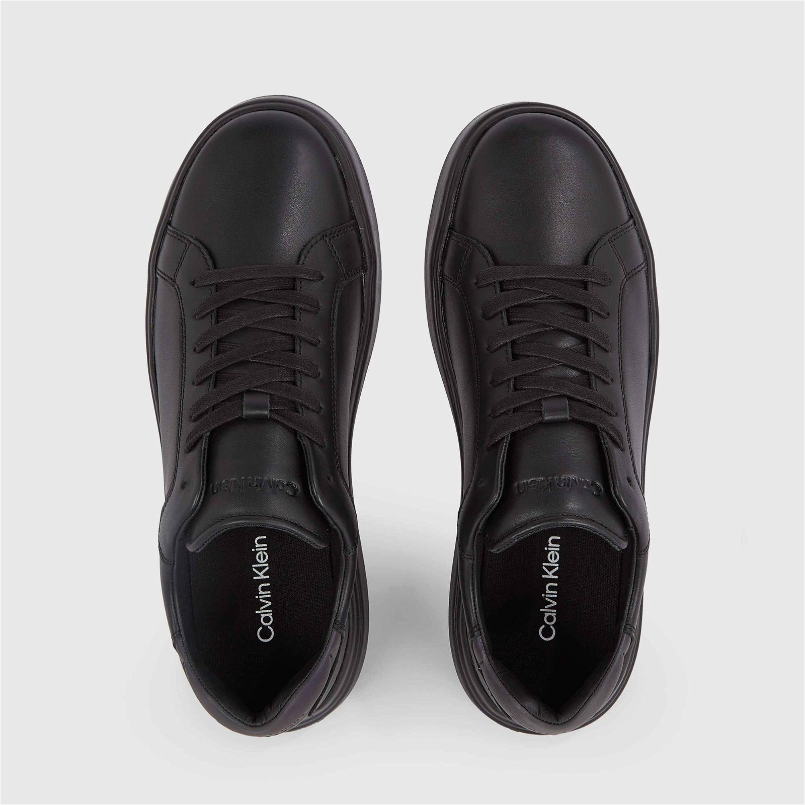 Calvin Klein Raised Cupsole Erkek Siyah Sneaker