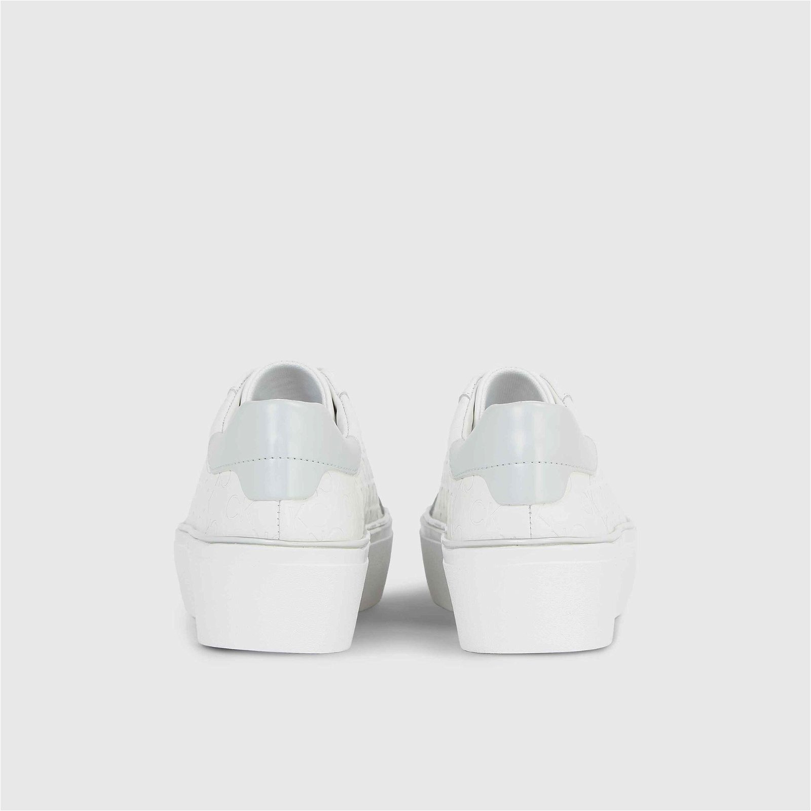 Calvin Klein Flatform Cupsole Kadın Beyaz Sneaker