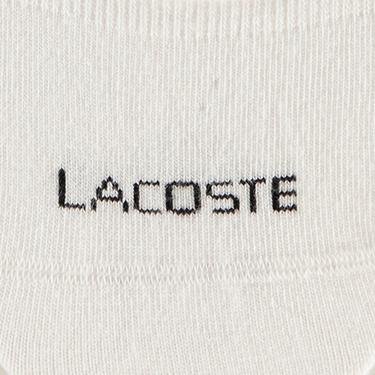  Lacoste Unisex 2'li Beyaz Çorap