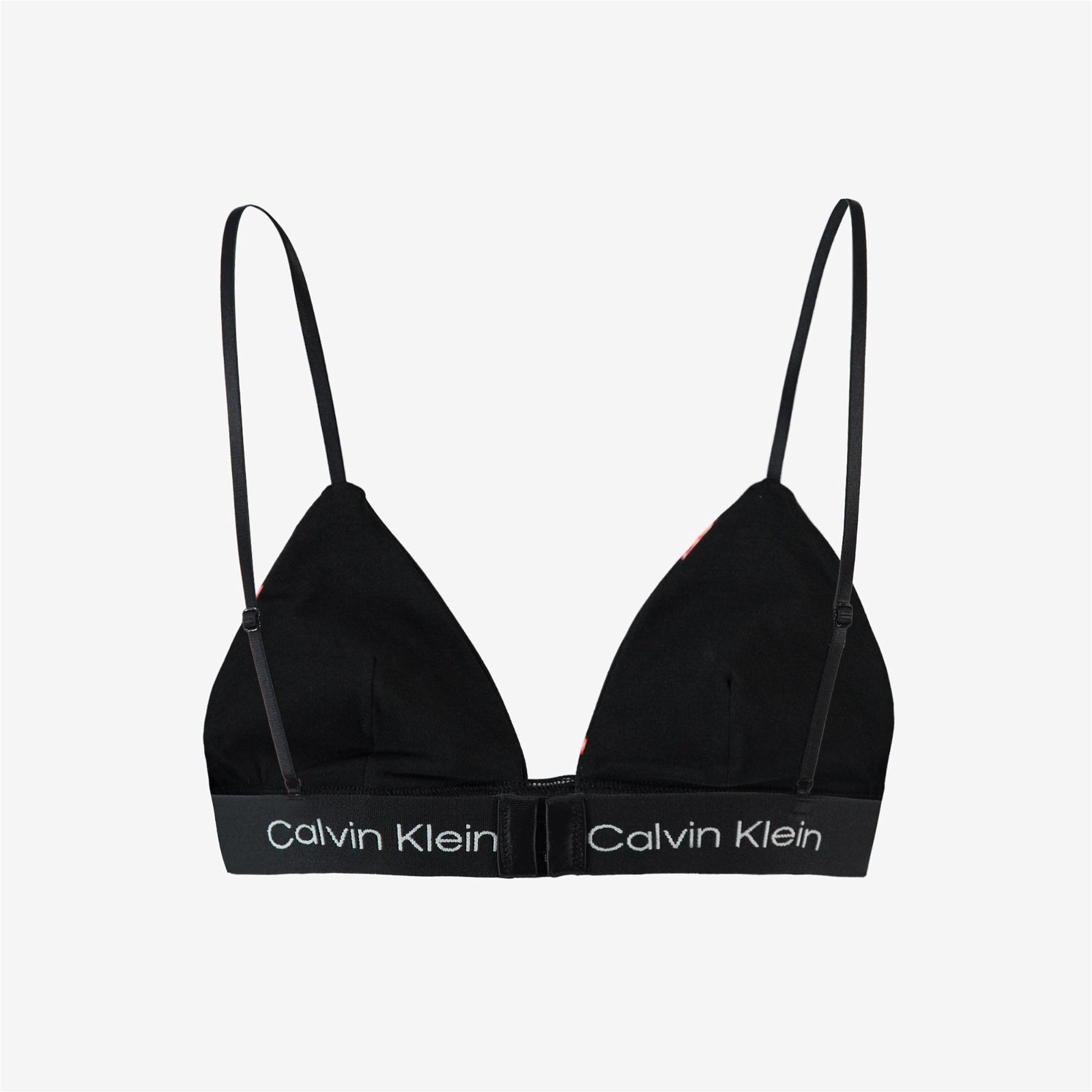 Calvin Klein Unlined Triangle Kadın Siyah Bra