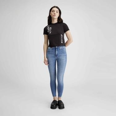  Calvin Klein Jeans Unstructured Kadın Siyah T-Shirt