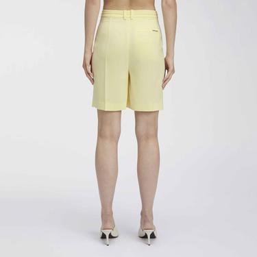  Calvin Klein Premium Essentials Kadın Sarı Şort