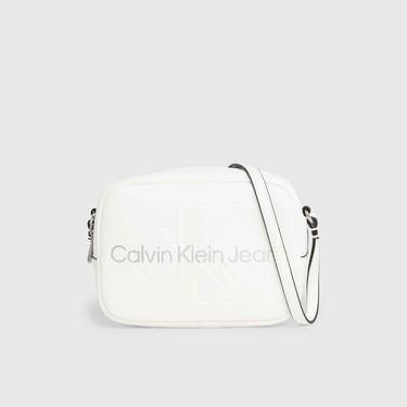  Calvin Klein Jeans Sculpted New Kadın Beyaz Omuz Çantası