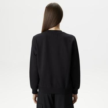  Calvin Klein Jeans Institutional Kadın Siyah Sweatshirt