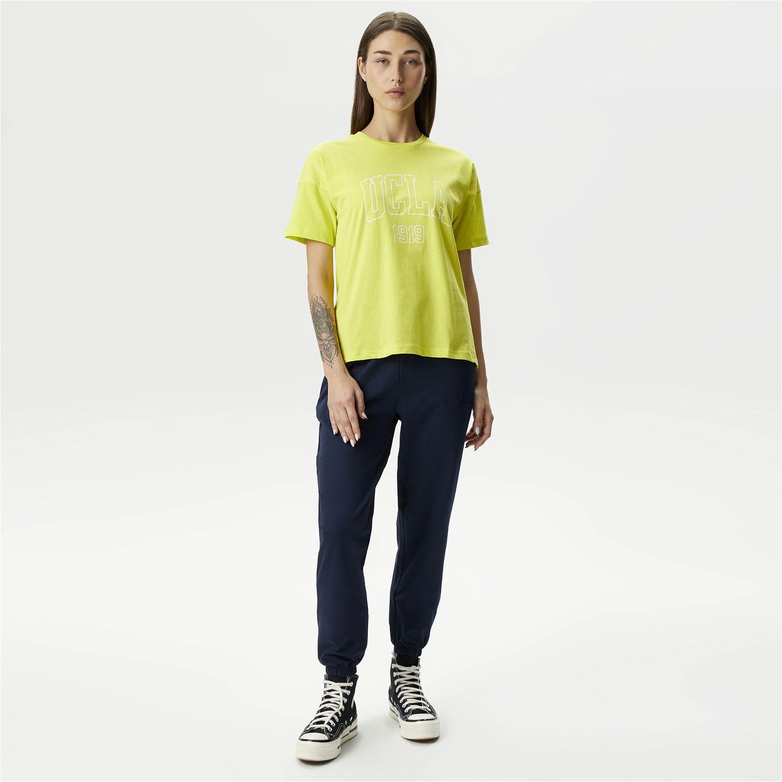 Ucla Sanchez Kadın Yeşil T-Shirt