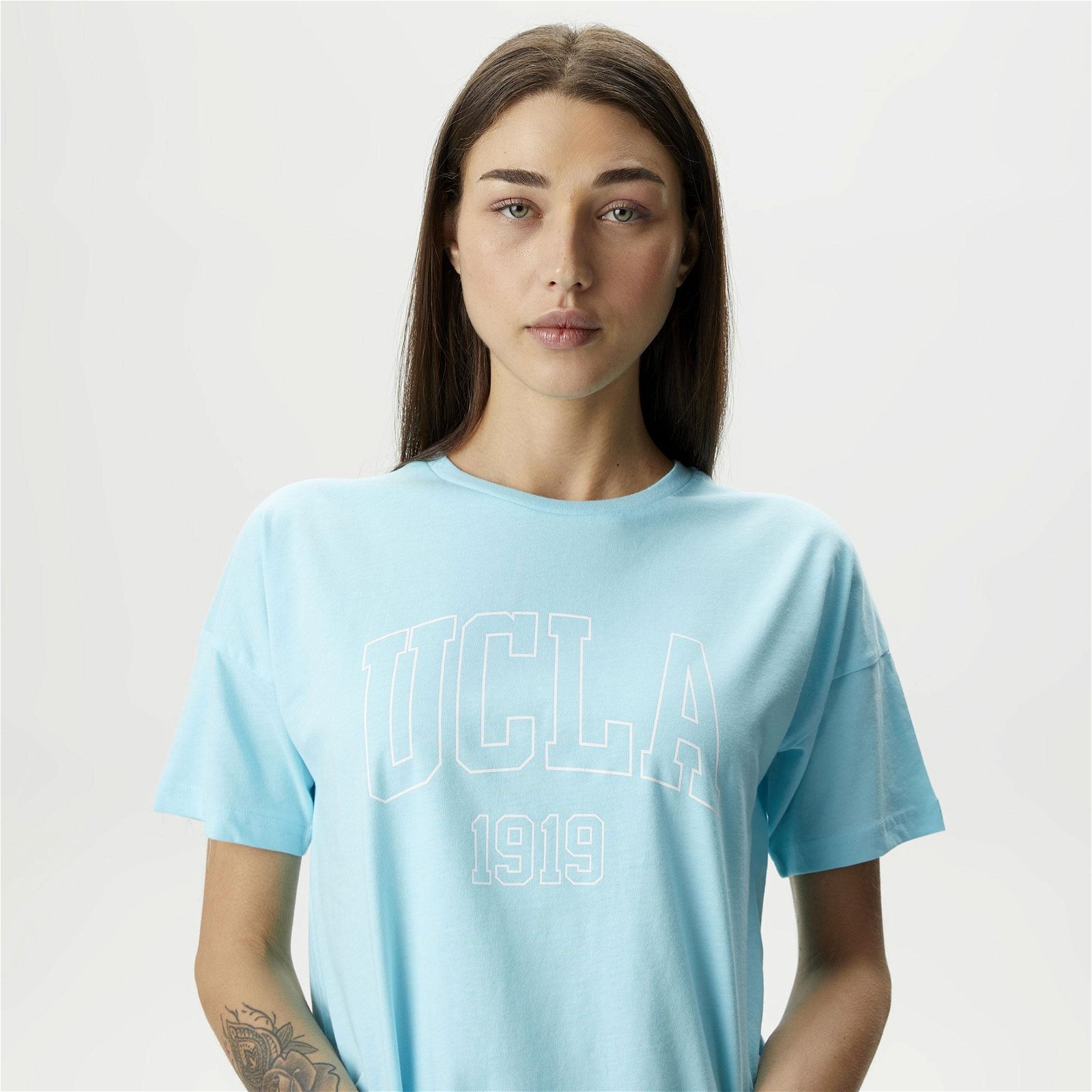Ucla Sanchez Kadın Turkuaz T-Shirt