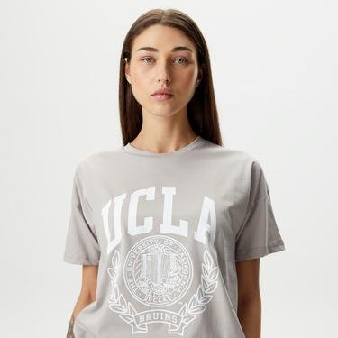  Ucla Avalon Kadın Gri T-Shirt