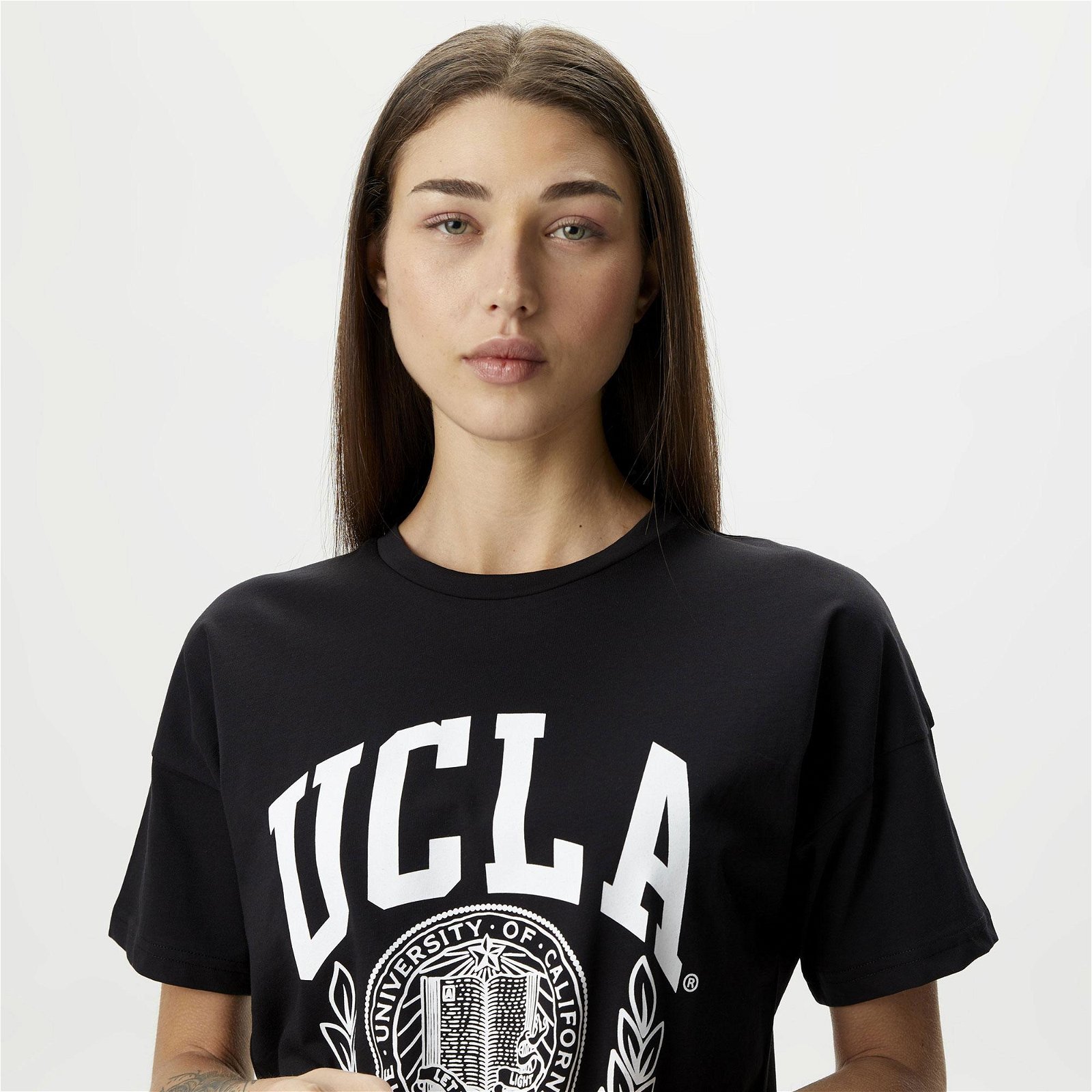 Ucla Avalon Kadın Siyah T-Shirt