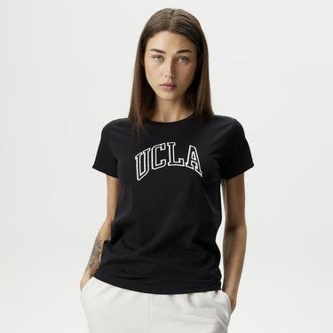  Ucla Angela Kadın Siyah T-Shirt