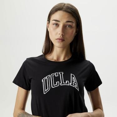  Ucla Angela Kadın Siyah T-Shirt