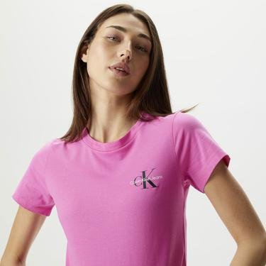  Calvin Klein Jeans Pack Tee Kadın Pembe T-Shirt