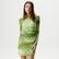 Calvin Klein Jeans Second Skin Kadın Yeşil Elbise