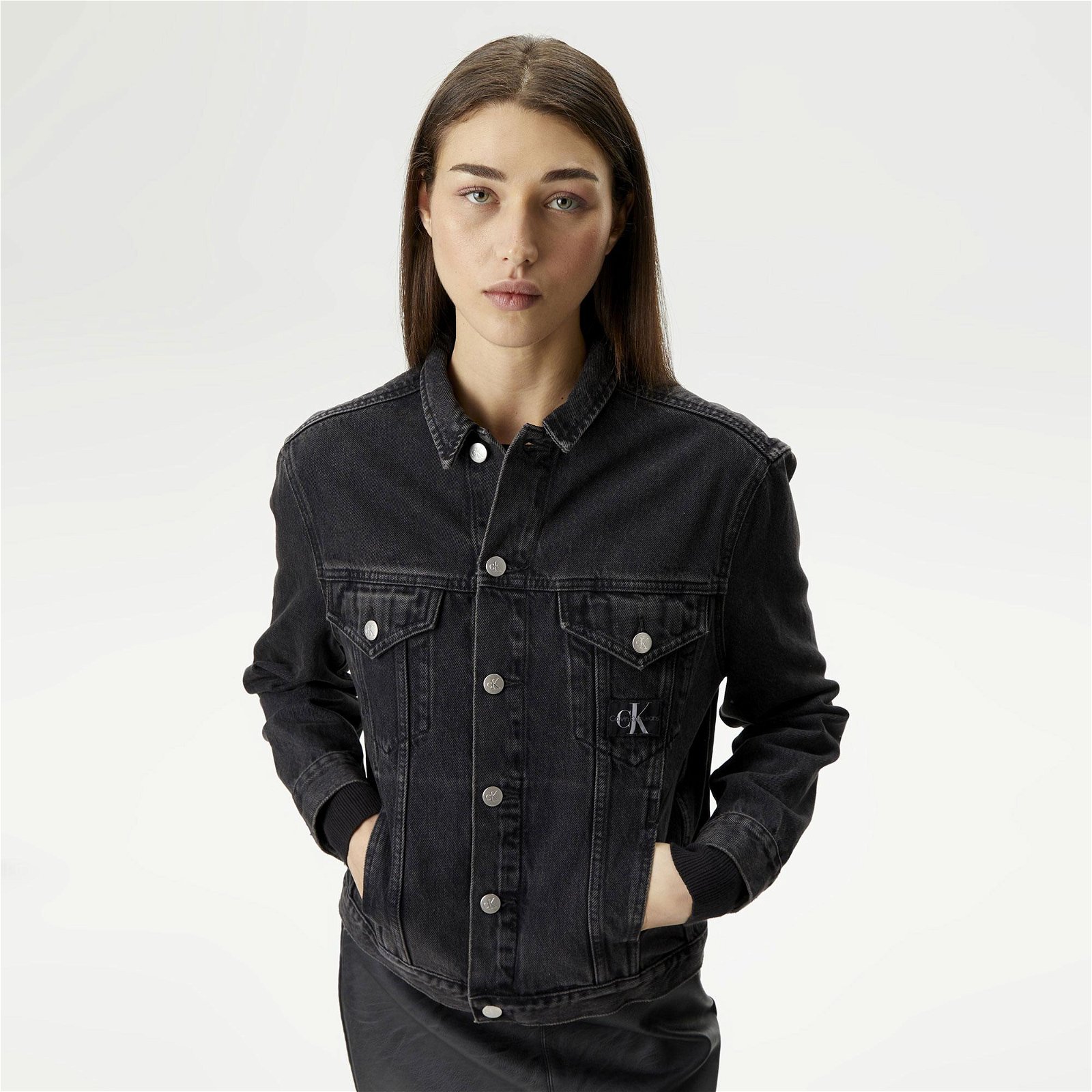 Calvin Klein Jeans Kadın Siyah Ceket