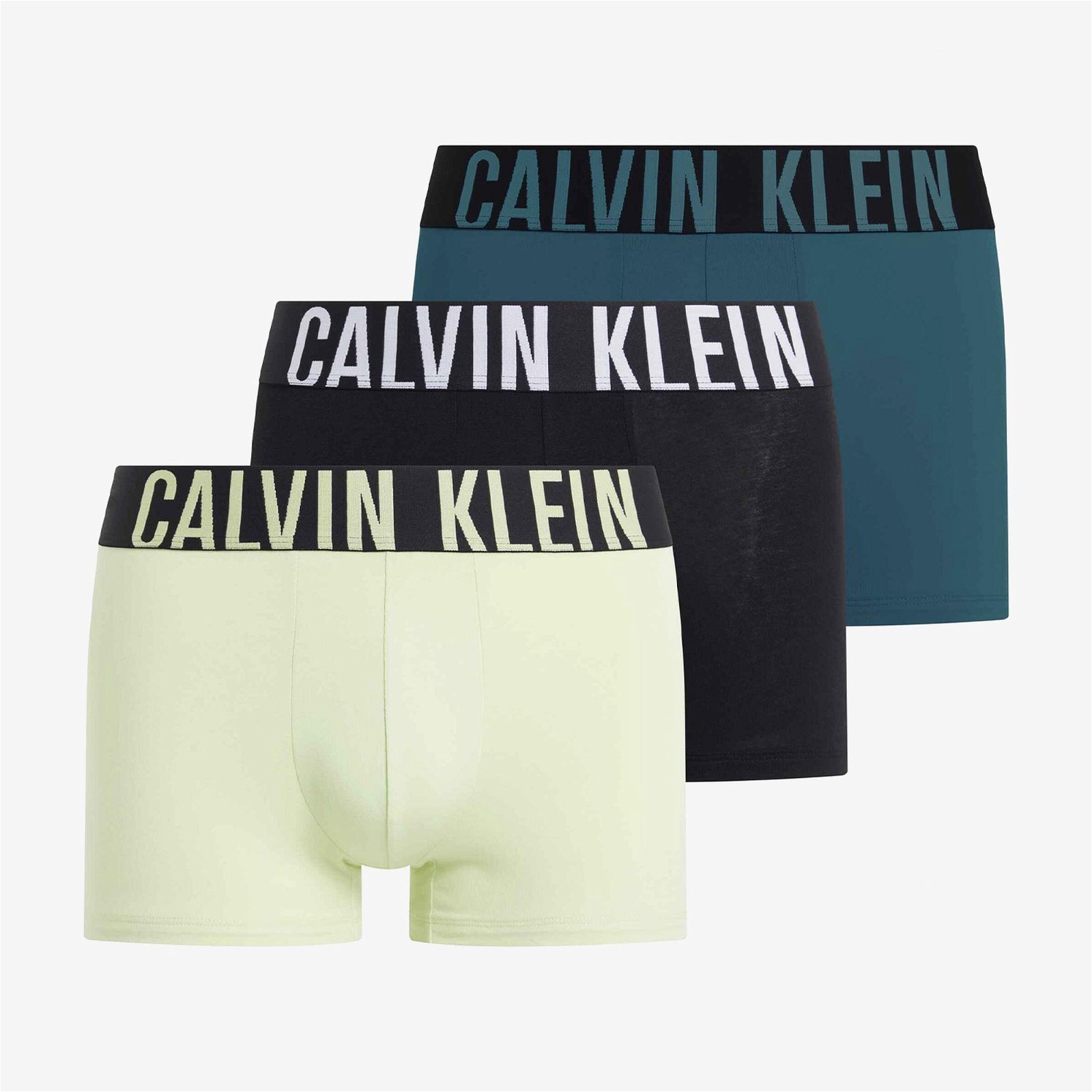 Calvin Klein Intense Power Ctn 3'lü Erkek Renkli Boxer