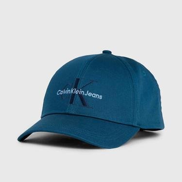  Calvin Klein Jeans Monogram New Erkek Mavi Şapka