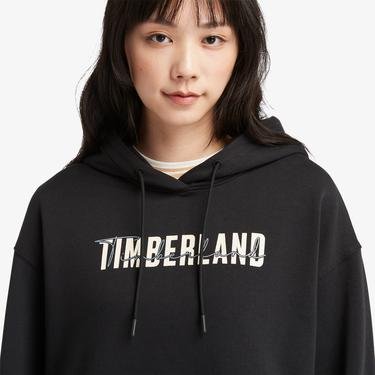  Timberland Brushed Back Kadın Siyah Sweatshirt