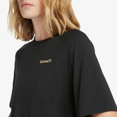  Timberland Wicking Kadın Siyah T-Shirt
