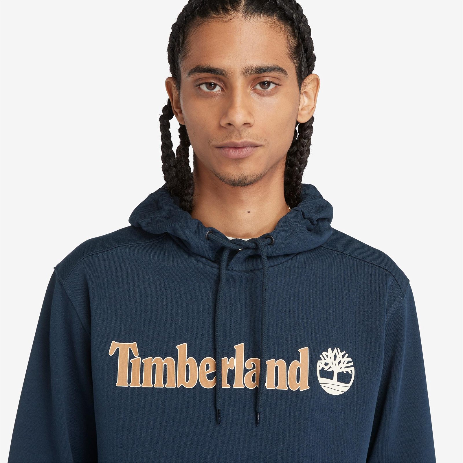 Timberland Linear Erkek Lacivert Sweatshirt