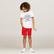 Tommy Hilfiger Monotype Arch Seal Erkek Çocuk Beyaz T-Shirt