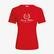 Tommy Hilfiger Slim Flagript Kadın Kırmızı T-Shirt