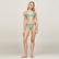 Tommy Hilfiger Cheeky High Leg Print Kadın Yeşil Bikini Altı
