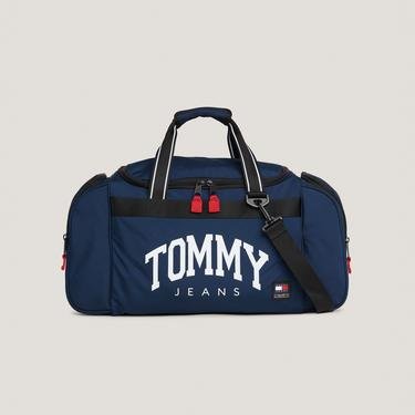  Tommy Jeans Prep Sport Erkek Mavi Spor Çantası