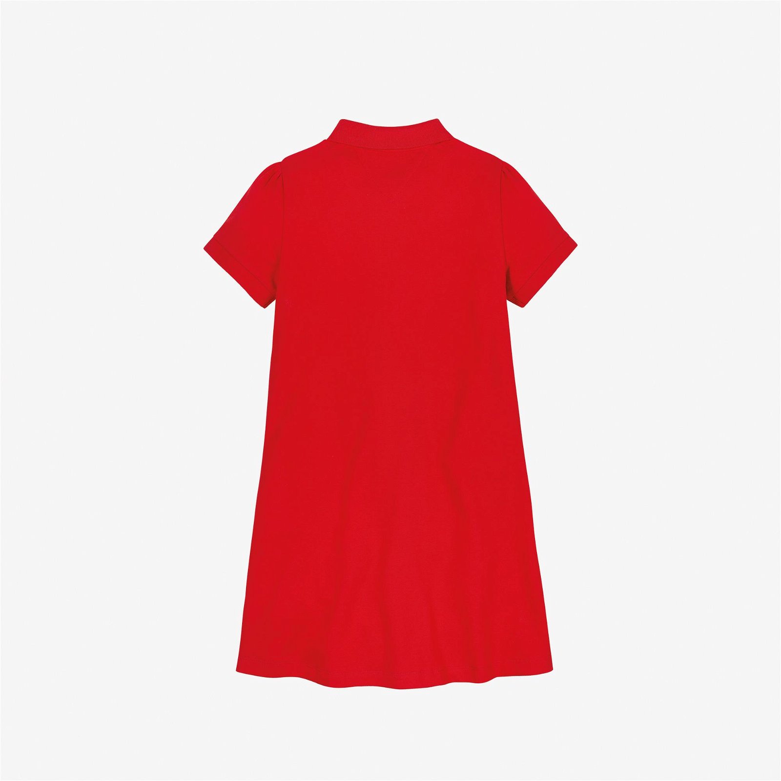 Tommy Hilfiger Polo Kız Çocuk Kırmızı Elbise