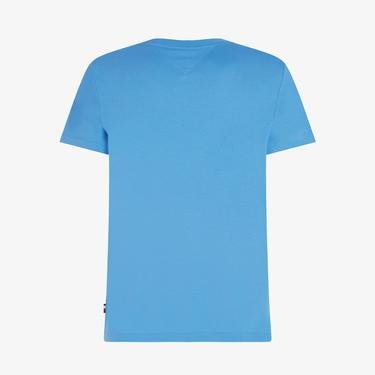  Tommy Hilfiger Roundle Erkek Mavi T-Shirt