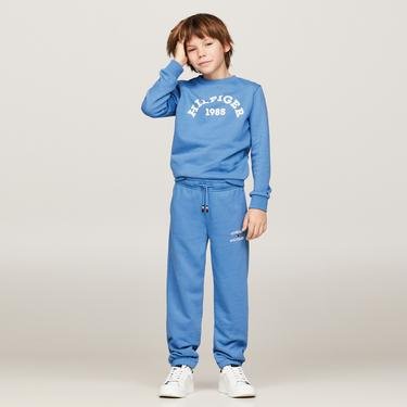  Tommy Hilfiger 1985 Erkek Çocuk Mavi Sweatshirt