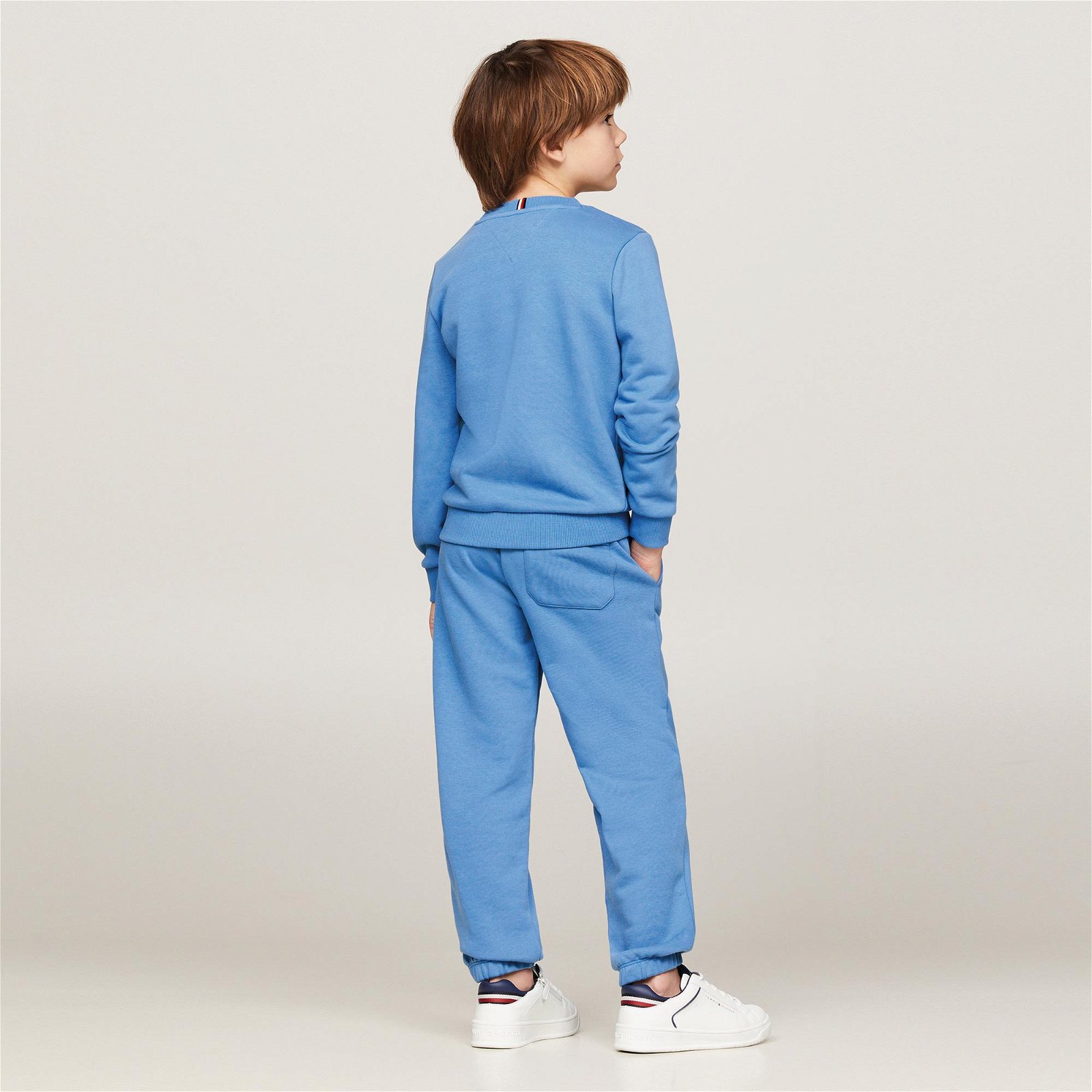 Tommy Hilfiger 1985 Erkek Çocuk Mavi Sweatshirt
