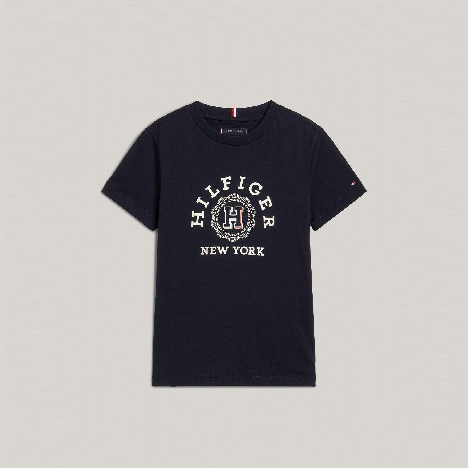 Tommy Hilfiger Monotype Arch Erkek Çocuk Lacivert T-Shirt