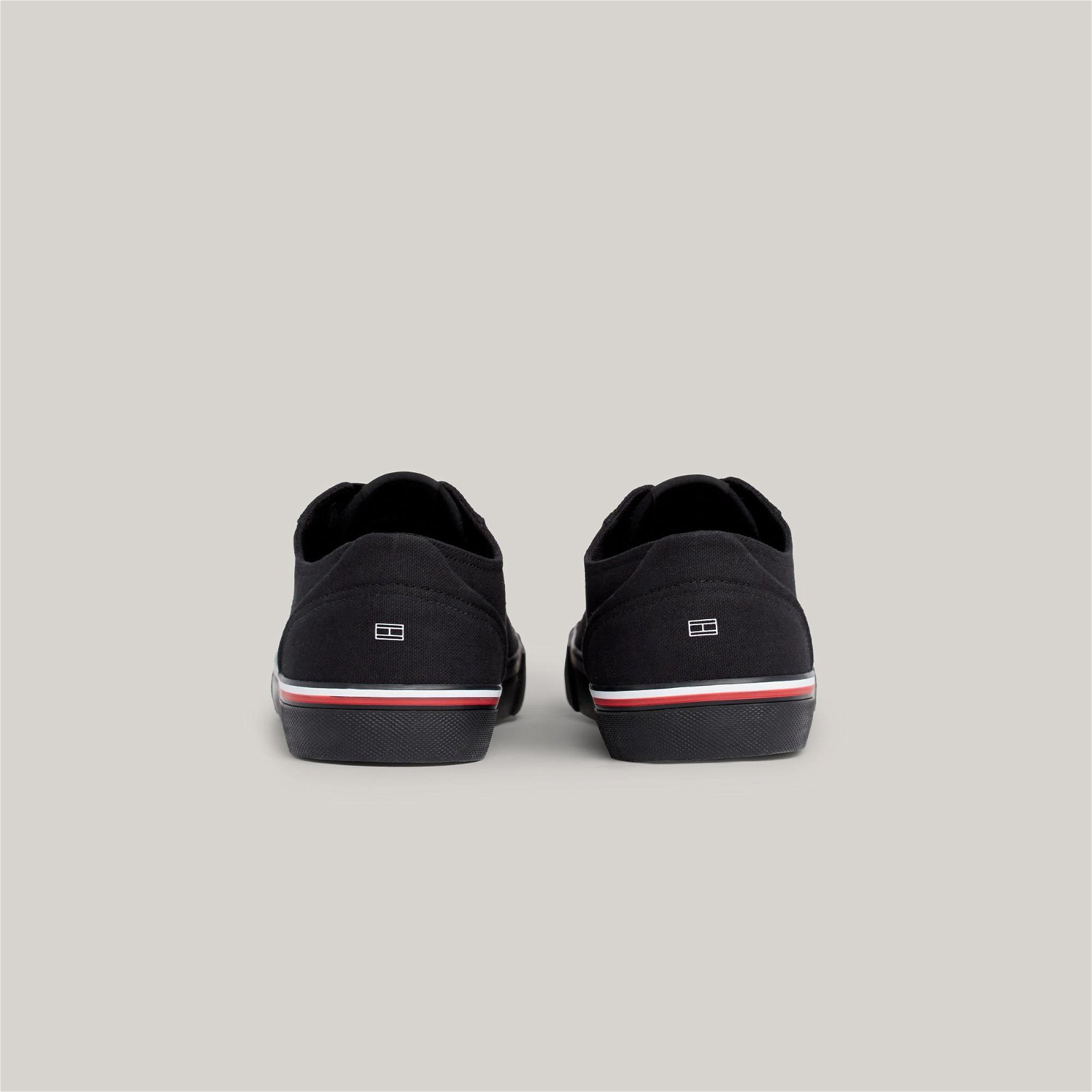 Tommy Hilfiger Corporate Vulcing Erkek Siyah Sneaker