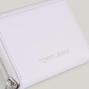  Tommy Jeans Essential Must Small Patent Kadın Mor Cüzdan