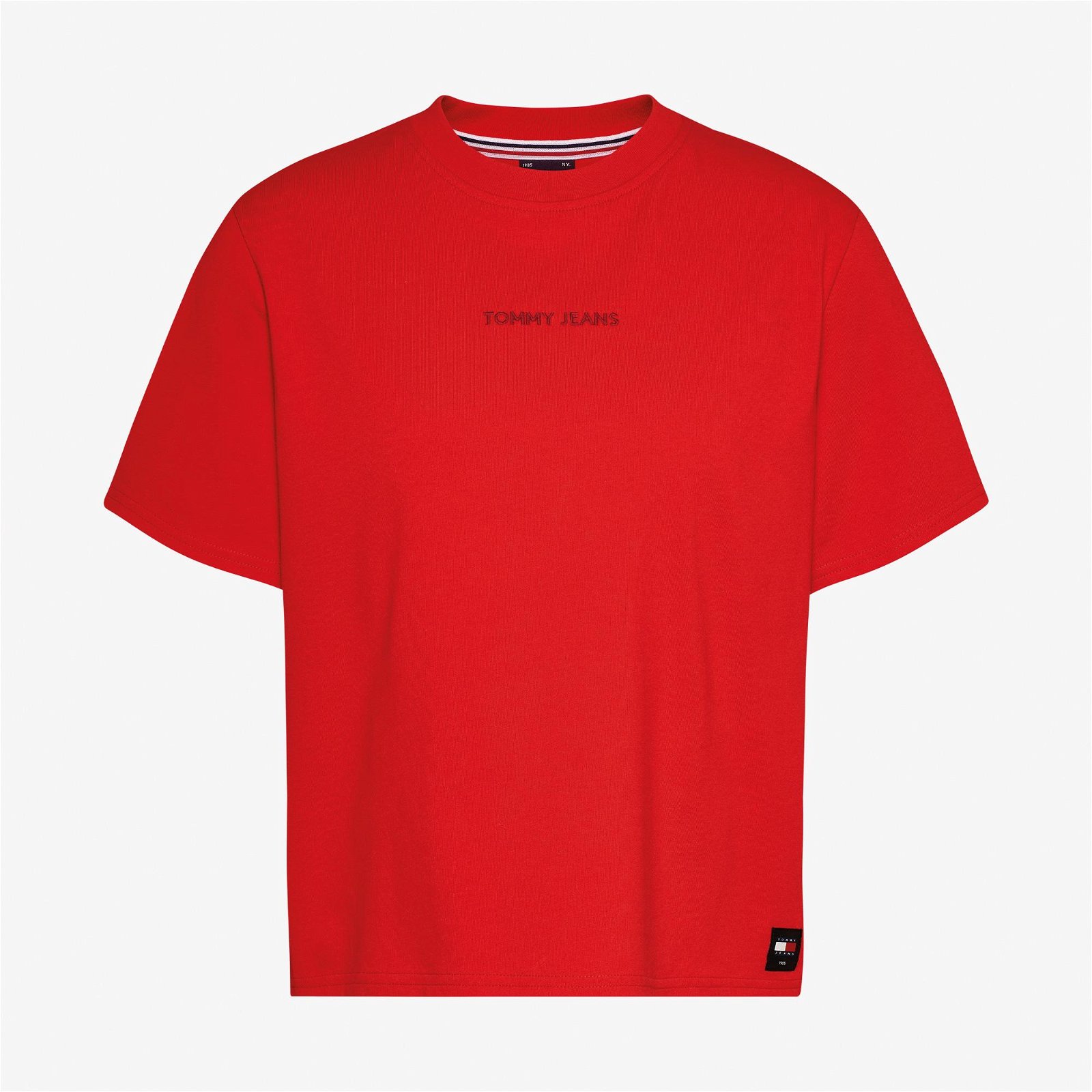 Tommy Jeans New Classics Kadın Kırmızı T-Shirt
