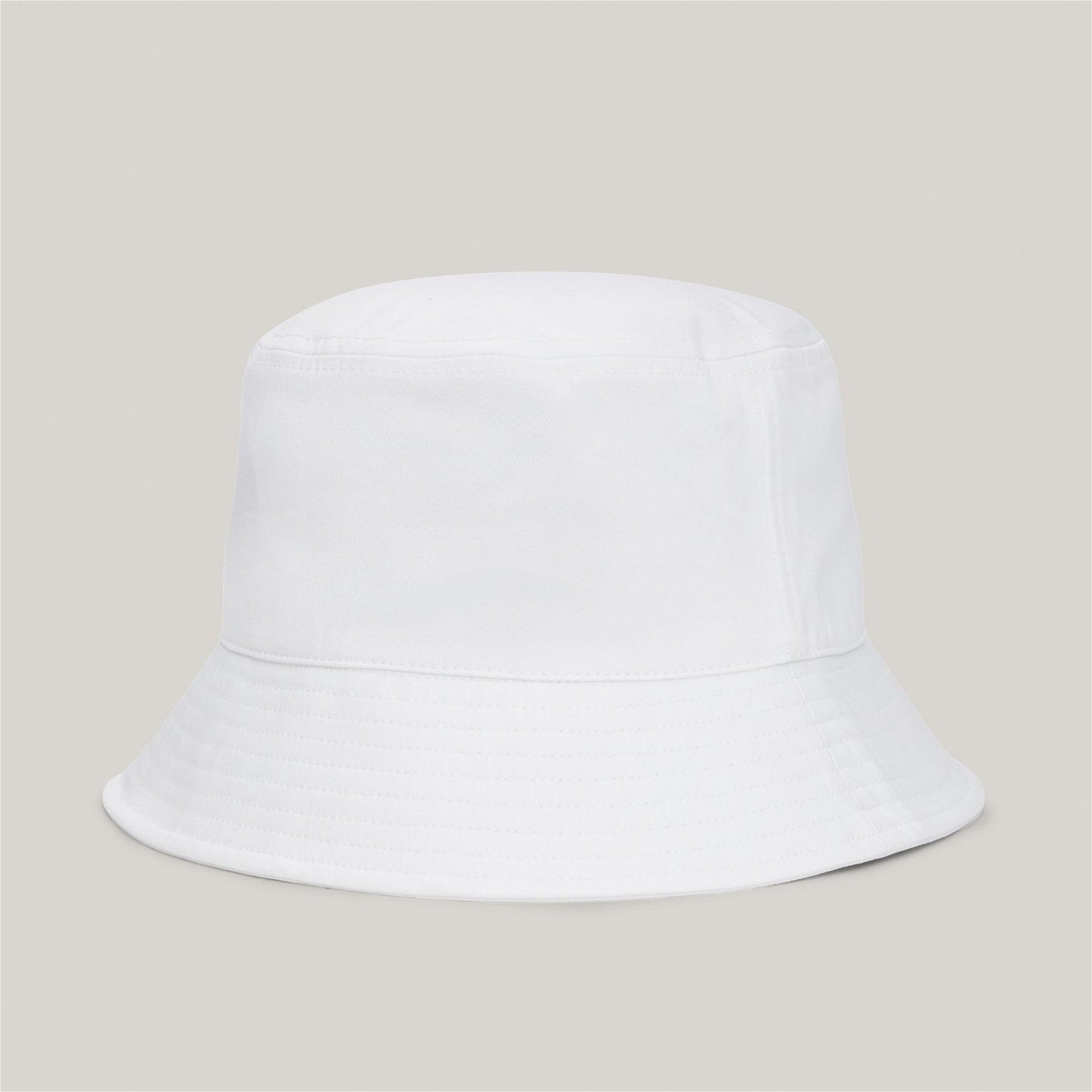 Tommy Jeans Heritage Core Bucket Erkek Beyaz Şapka